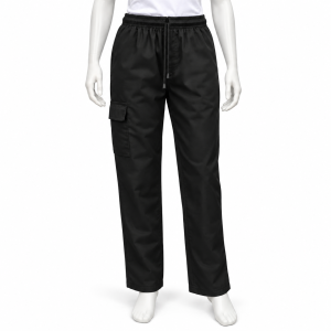 Pantalón Chef de Cocina de Tela de Gabardina