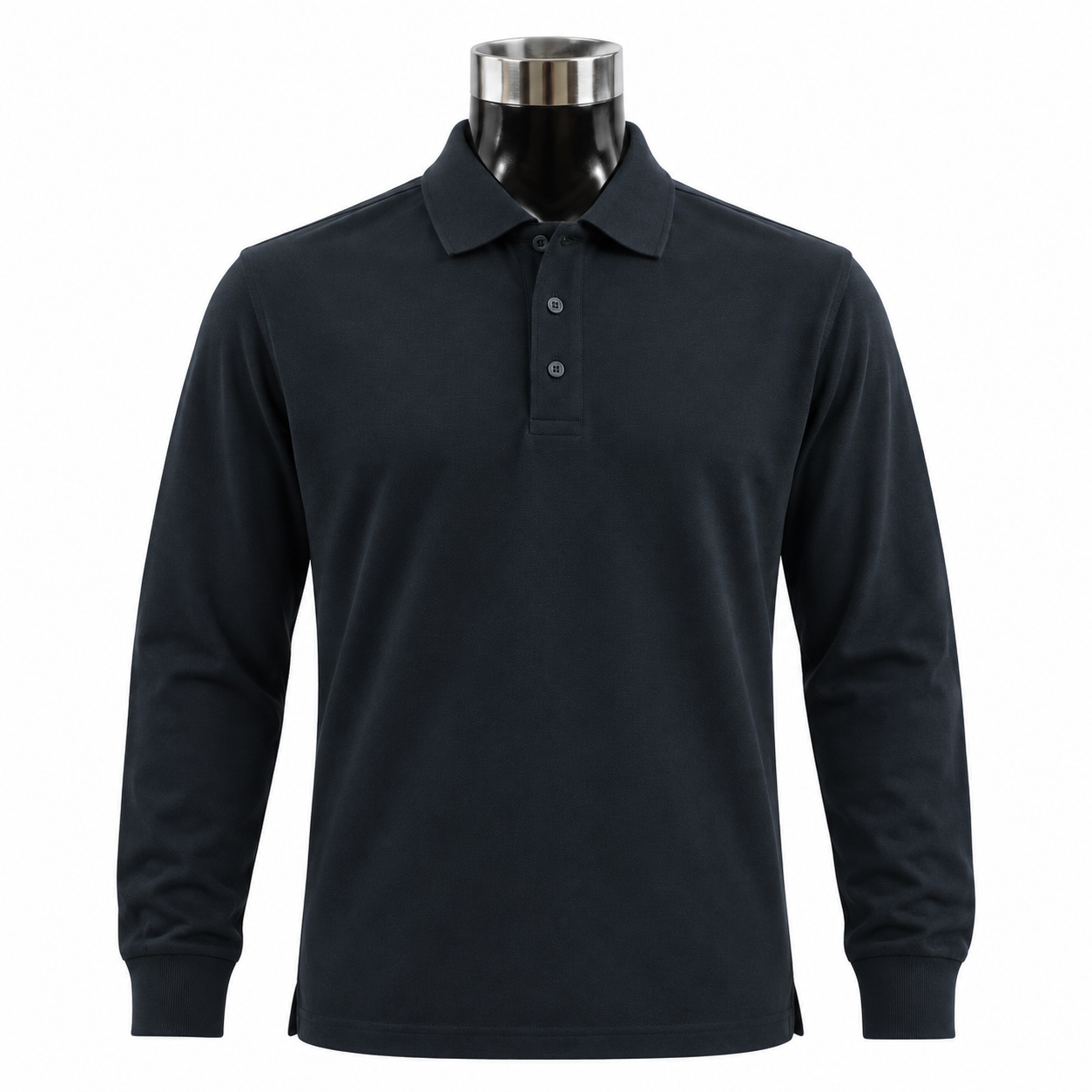 Polera Piqué Varón Manga Larga - Imagen 2