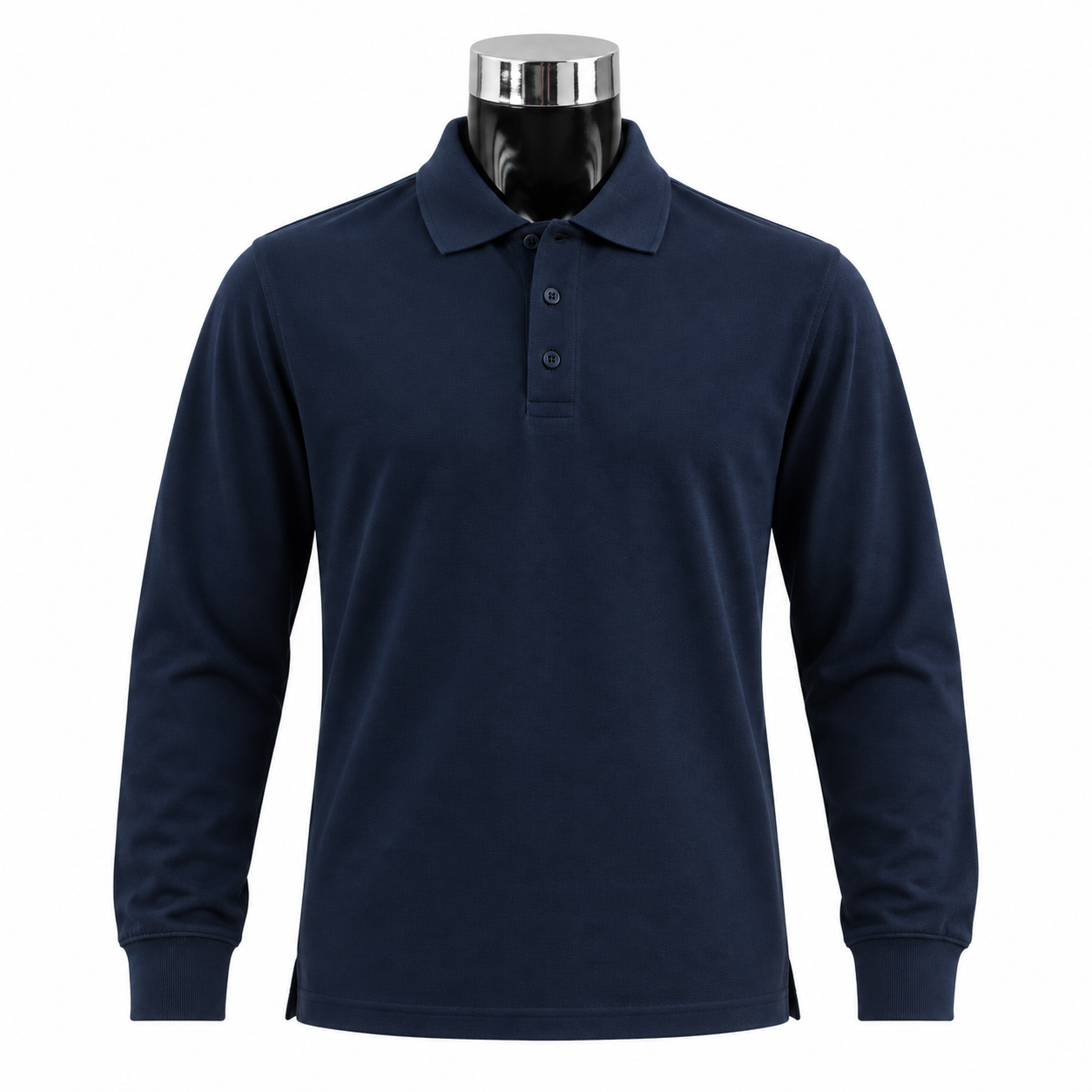 Polera Piqué Varón Manga Larga - Imagen 4